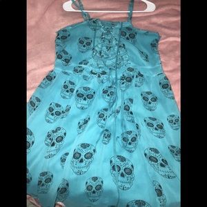 Royal Bones Skull corset dress